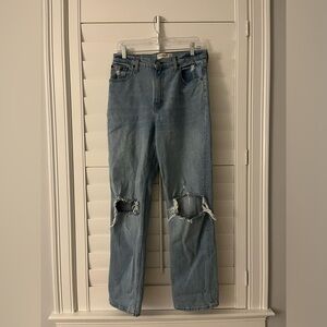 Abercrombie & Fitch The 90’s Straight Ultra High Rise Jeans